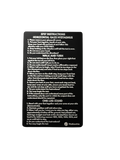 Laser Engraved Metal SFST & Miranda Warning Card | Law Enforcement Pocket Reference